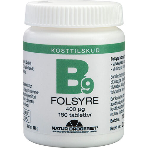 Natur Drogeriet Natur-Drogeriet Super Folsyre (økonomikjøp) 180 Tabletter
