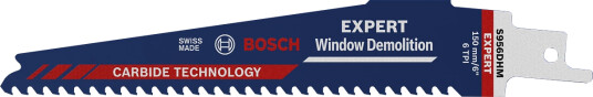 Bosch S956DHM Window Demolition Tigersågblad 150mm 10-pack for Plast, Aluminium og Tre