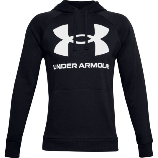 Under Armour Men's UA Rival Fleece Big Logo Hoodie Sort M Man