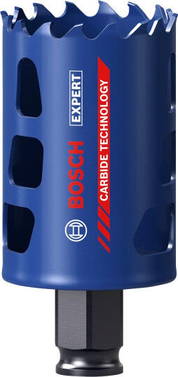 Bosch 44mm Hålsag Powerchange Carbide for Metall, Plast og Stein