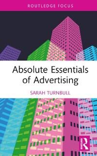 Absolute Essentials Of Advertising Av Sarah Turnbull