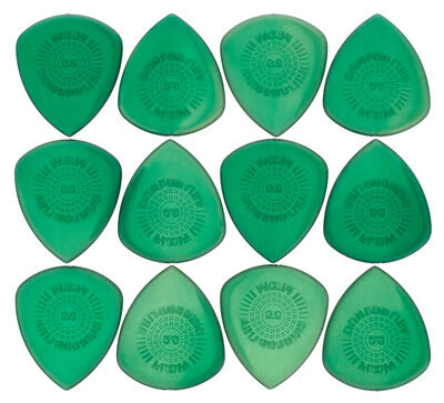Dunlop Flow Jumbo Picks 2.00 Grün