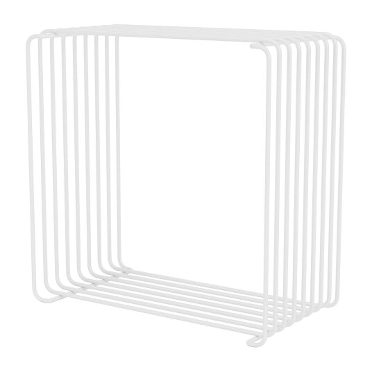 Montana Panton Wire Single hylle grunn 35 x 35 cm Snow