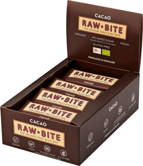 RawBite Raw Cacao 12-Pack 50g 12 Bare RawBite Raw Cacao 12-Pack 50g 12 Bare