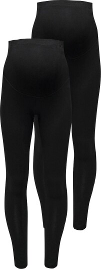 Only Maternity Olmlovely New Legging 2Pck Jrs Noos BLACK 3XL Only Maternity Olmlovely New Legging 2Pck Jrs Noos BLACK 3XL