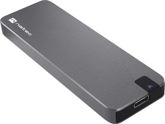Natec Rhino M.2 SSD Kabinett NVMe USB-C Aluminium M.2 2280 2TB