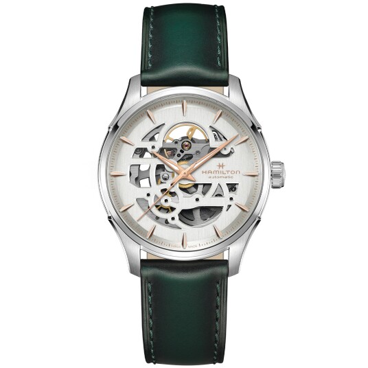 Hamilton Jazzmaster Skeleton Auto H42535810 - Herre - 40 mm - Analog - Automatisk - Safirglass