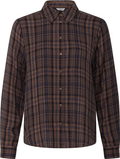 b.young Byheva Shirt METEORITE CHECK 42
