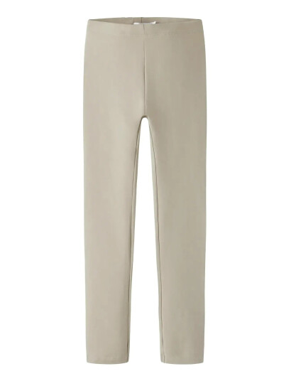 name it Nkfdavina Solid Swe Legging Bru N Noos - Cream - 140