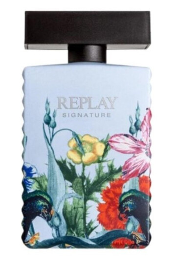 Replay Signature Secret dameparfyme 100 ml Eau de Toilette med blomsternoter