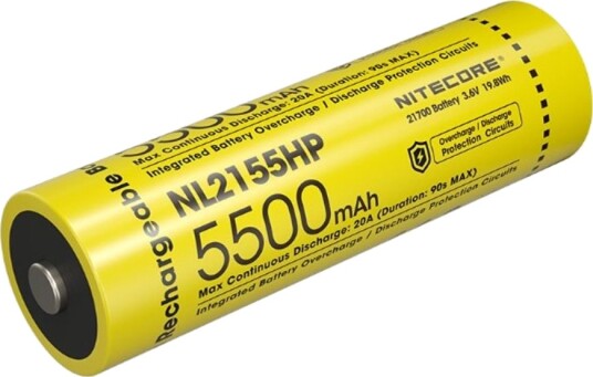 Nitecore NL2155HP 21700 batteri 5500mAh