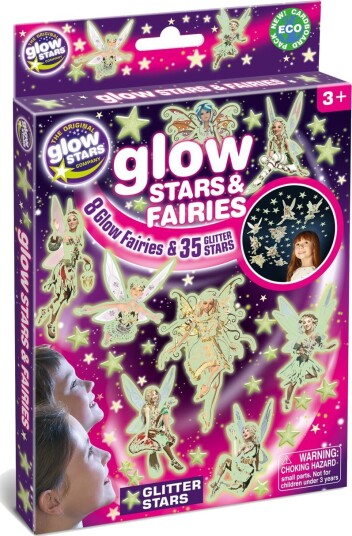 Brainstorm Brainstorm Glow Stars & Fairies Multi/patterned ONE SIZE