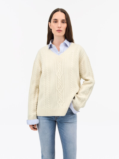Tiger of Sweden Seren - Cream - L Tiger of Sweden Seren - Cream - L
