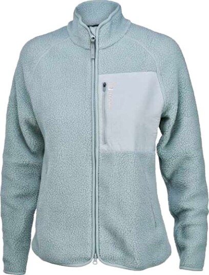 Hygge Pile Fleece Jacket Dame Light Green S