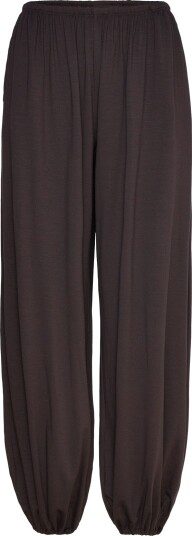 Weekday Soft Mid Rise Balloon Trousers   Brown   S