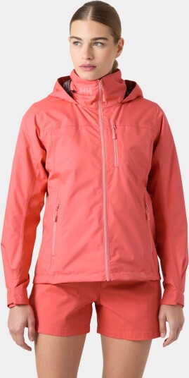 Helly Hansen Crew Mellomlags Seilerjakke Med Hette 2.0 Dame Rosa 5xl