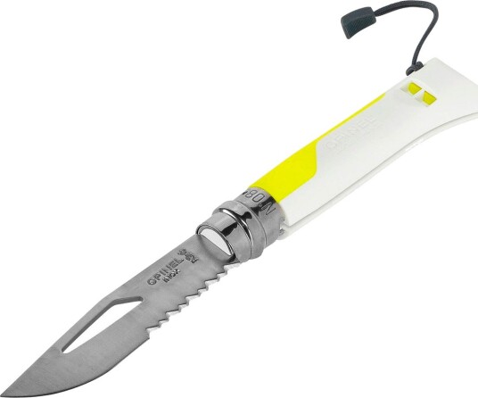 Opinel No. 8 Outdoor lommekniv (3,5 cm) gul