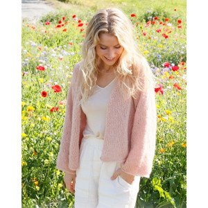 Cherished Moments by DROPS Design Cardigan Strikkeoppskrift str. XS  X-Small