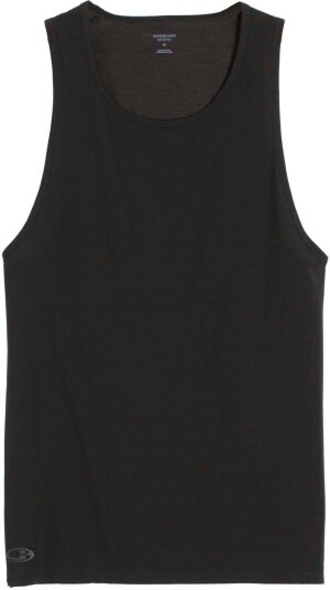 Icebreaker Men's Anatomica Tank Black Black/Monsoon S