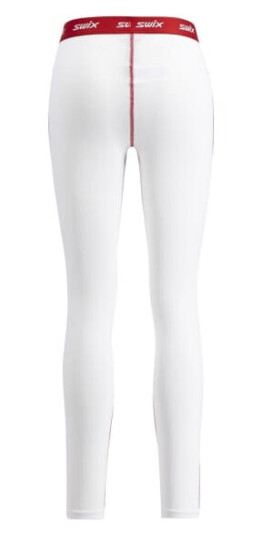 Swix Racex Classic Pants Dame Bright White/Swix Red M