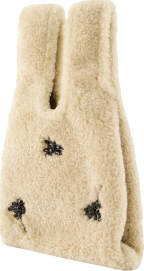 Simone Rocha Dame Vesker Beige ONE SIZE,