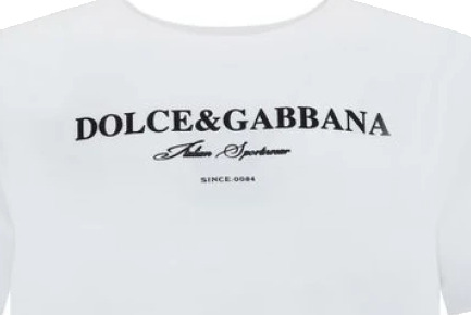 Dolce & Gabbana Herre Topper Hvit S,