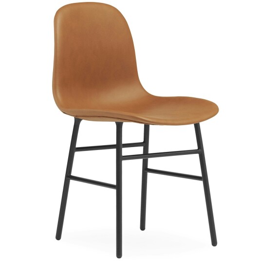 Normann Copenhagen Form Stol Ultra Leather 41574/Stål