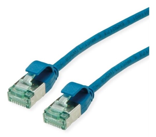 Roline Rm U/Ftp Patchkabel Kat.6A/Kl.Ea Slim Blå 5M - Ftp (21.45.3347)