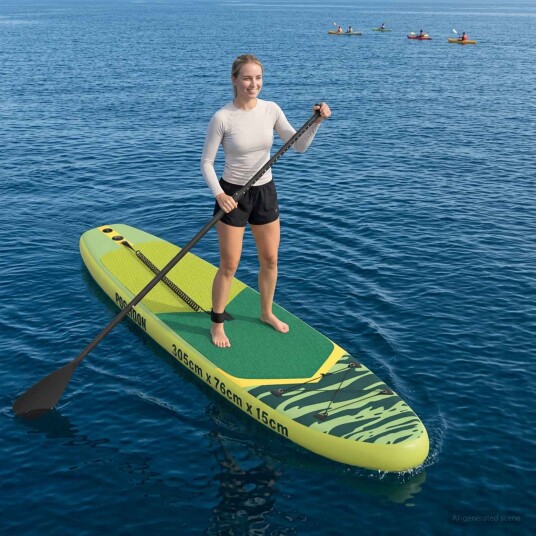Oppblåsbar Stand Up Paddle Board POSEIDON 305 x 76 x 15 cm for Oppblåsbar Stand Up Paddle Board POSEIDON 305 x 76 x 15 cm for