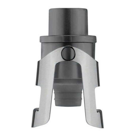 Innovine   Champagnestopper i rustfritt stål 13,5x6,5 cm grafitt
