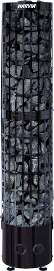 Harvia Cilindro PC66 Badstuaggregat svart stål 6,6 kW Badstu