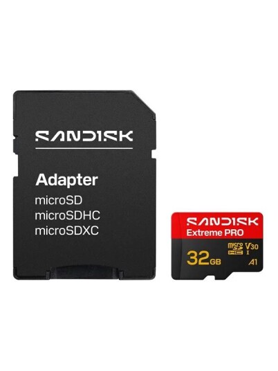 SANDISK Extreme PRO microSD/SD 100MB/s 32GB