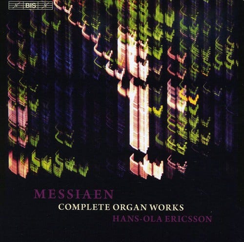HansOla Ericsson Complete Organ Works CD