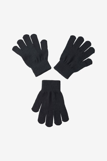 Ellos Collection - Hansker Magic Glove 3-pakning - Svart Ellos Collection - Hansker Magic Glove 3-pakning - Svart