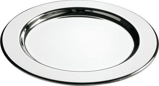 VEGA Glassunderlag Tilu polert; 11.8 cm Ø; Sølvfarge; Rund; 6 Stykk / Forpakning VEGA Glassunderlag Tilu polert; 11.8 cm Ø; Sølvfarge; Rund; 6 Stykk / Forpakning