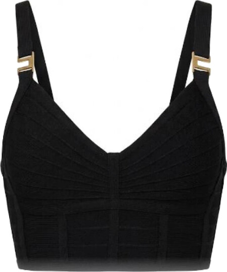 Elisabetta Franchi Dame Topper Svart L, Elisabetta Franchi Dame Topper Svart L,