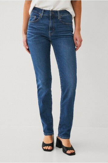 Levi's Jeans 724 High Rise Straight London Blå Levi's Jeans 724 High Rise Straight London Blå