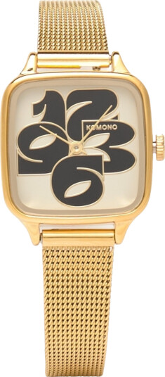 Komono Kate Royale Cameo Gold Noir - Gold - ONE SIZE Komono Kate Royale Cameo Gold Noir - Gold - ONE SIZE
