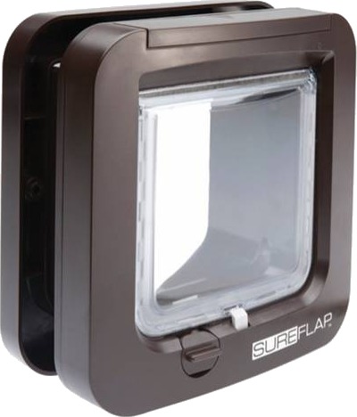 Sureflap Microchip Katteluke Brun 21x21 cm