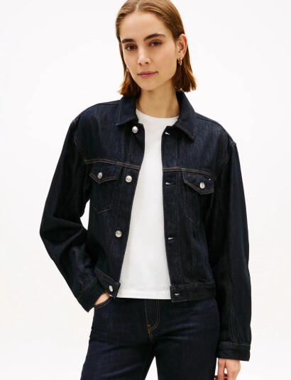 Tommy Hilfiger Dnm Pure Pleated Jacket Navy 42 Tommy Hilfiger Dnm Pure Pleated Jacket Navy 42