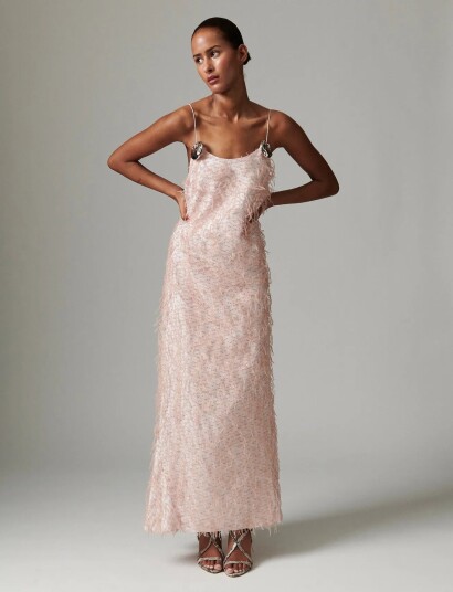Day Birger et Mikkelsen Flio Dobby Fringe Pink 44 Day Birger et Mikkelsen Flio Dobby Fringe Pink 44