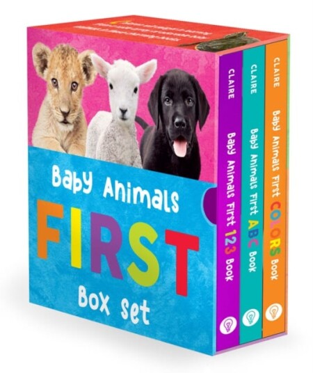 Baby Animals First Box Set: 123 ABC Colors