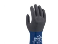 Showa Nitrilhandske str. 9 - CS710 30 cm med for af polyester