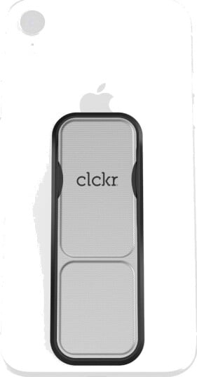 CLCKR UNIVERSAL GRIPEBÅND S METALLIC SØLV