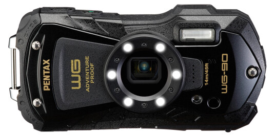 Pentax WG-90 Vanntett Kompaktkamera Black Pentax WG-90 Vanntett Kompaktkamera Black