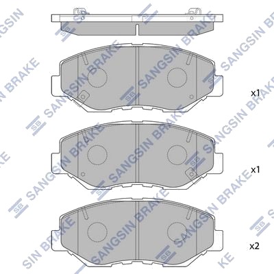 Hi Q SP1237 Bremseklosser