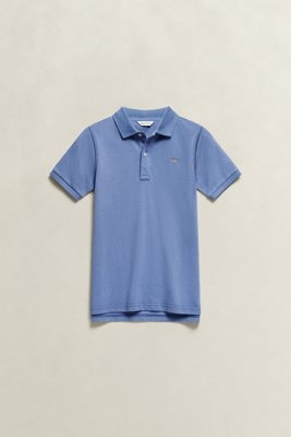 Piquéskjorte til ungdom FADED DENIM 12 13Y Piquéskjorte til ungdom FADED DENIM 12 13Y