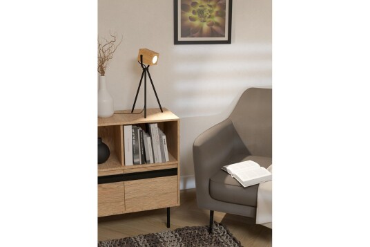 Bordlampe Eglo Ayles   Brun/Svart