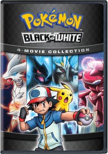 Pokemon Black And White 4Movie Collection DVD Pokemon Black And White 4Movie Collection DVD