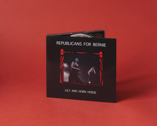 Lily and Horn Horse Republicans for Bernie CD
